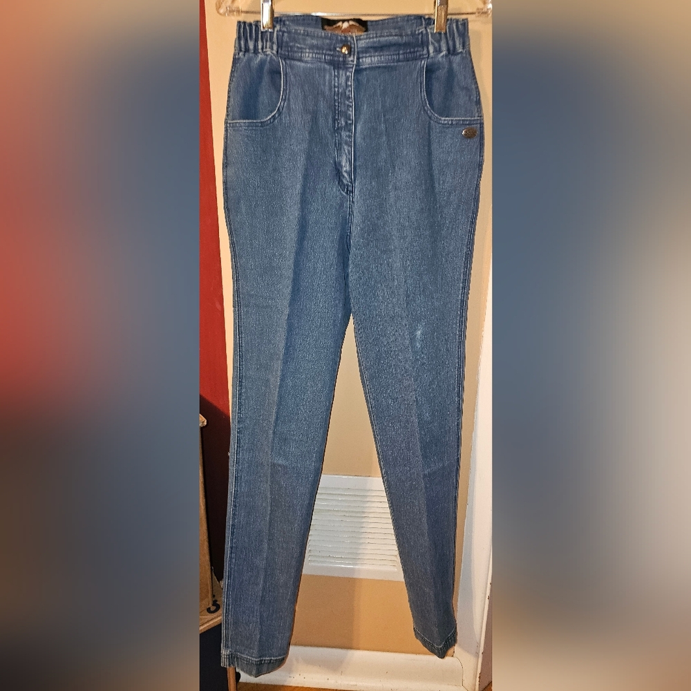 Women’s Vintage Harley Davidson straight leg jeans.  size 12